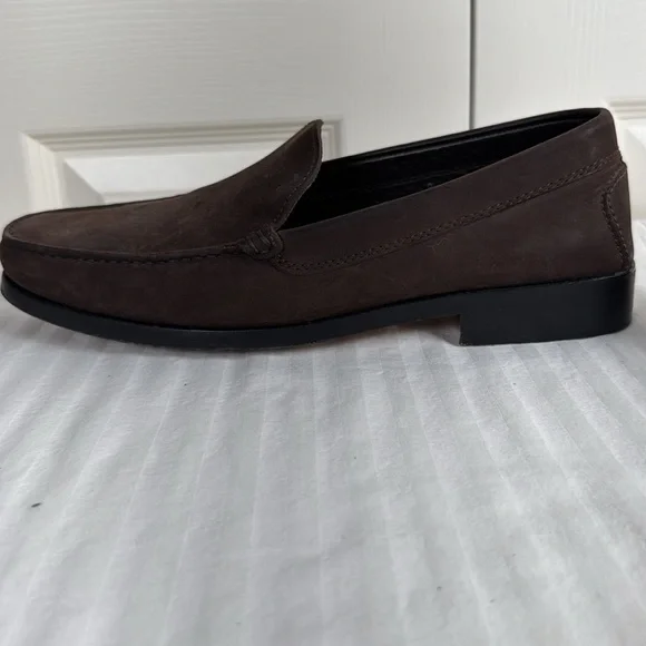 Tod’s Sueded loafers.